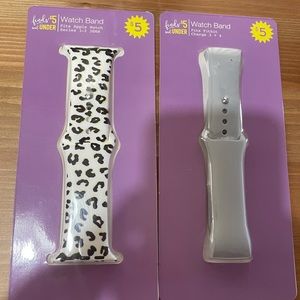 NWT watch bands for Fitbit and Apple Watch
